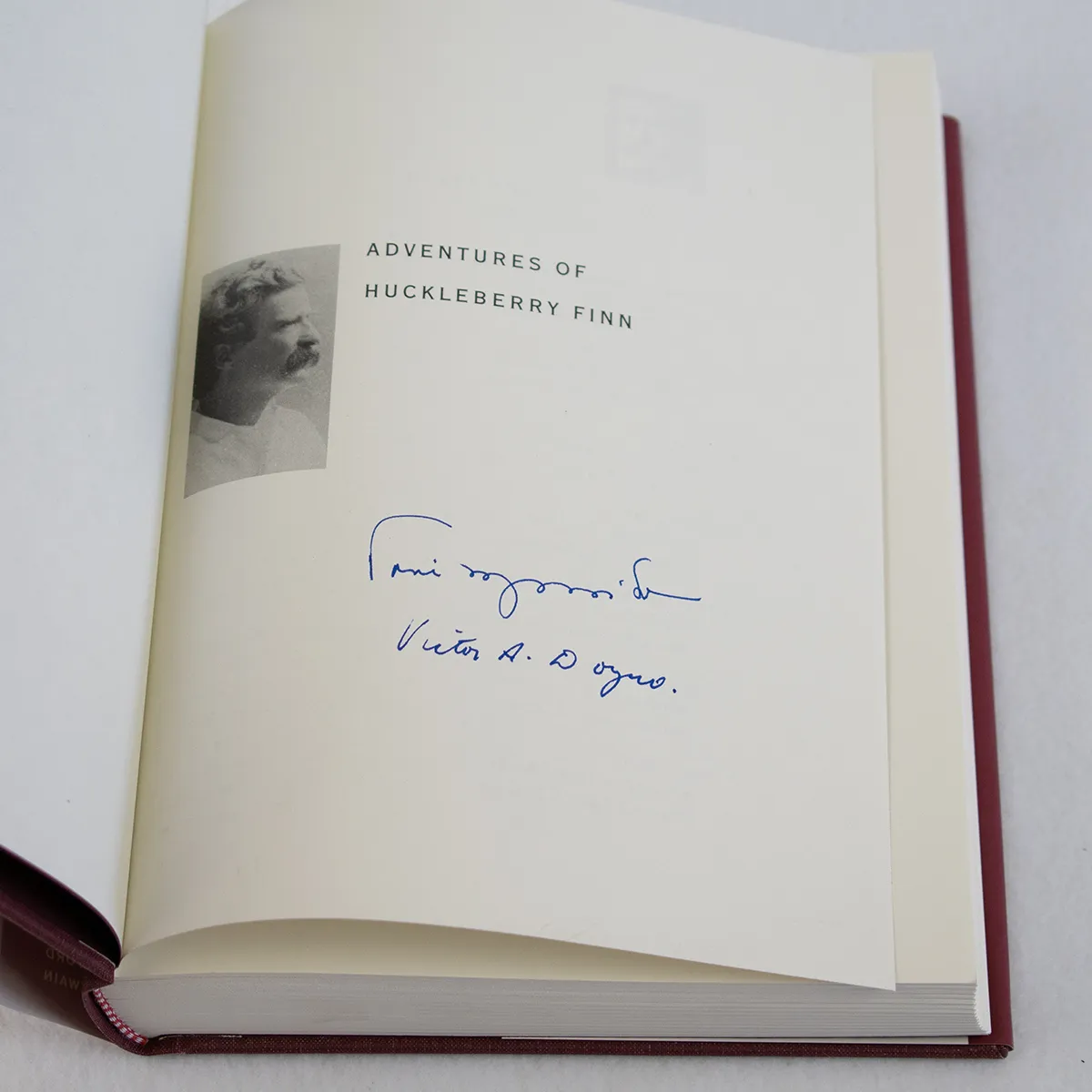 Oxford Mark Twain Edited by Shelley Fisher Fishkin / Limited Signed 1st ed 1996