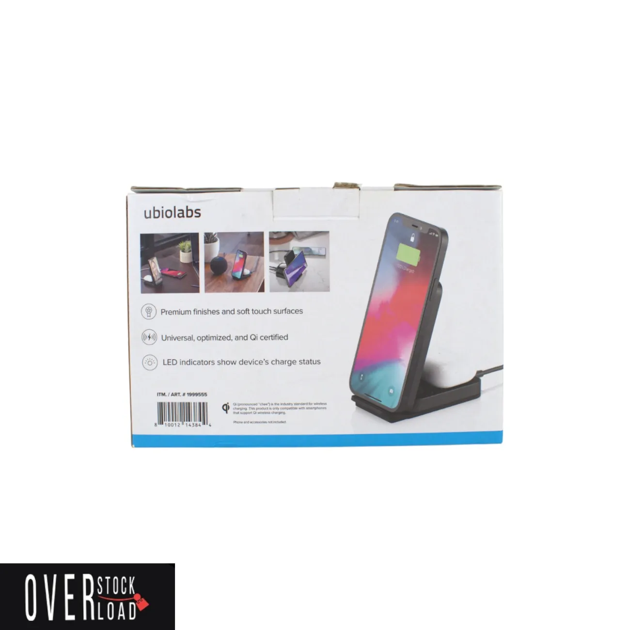 Ubiolabs 2 in 1 Wireless Charging Stand For Phones And Earbuds. - Free Shipping