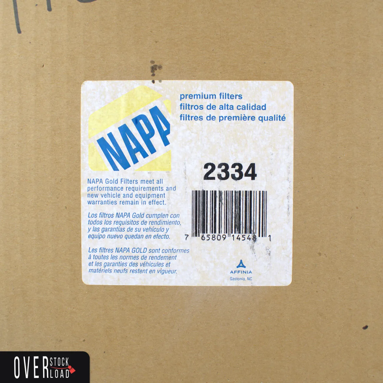 Napa Gold Air Filter #2334 - Free Shipping