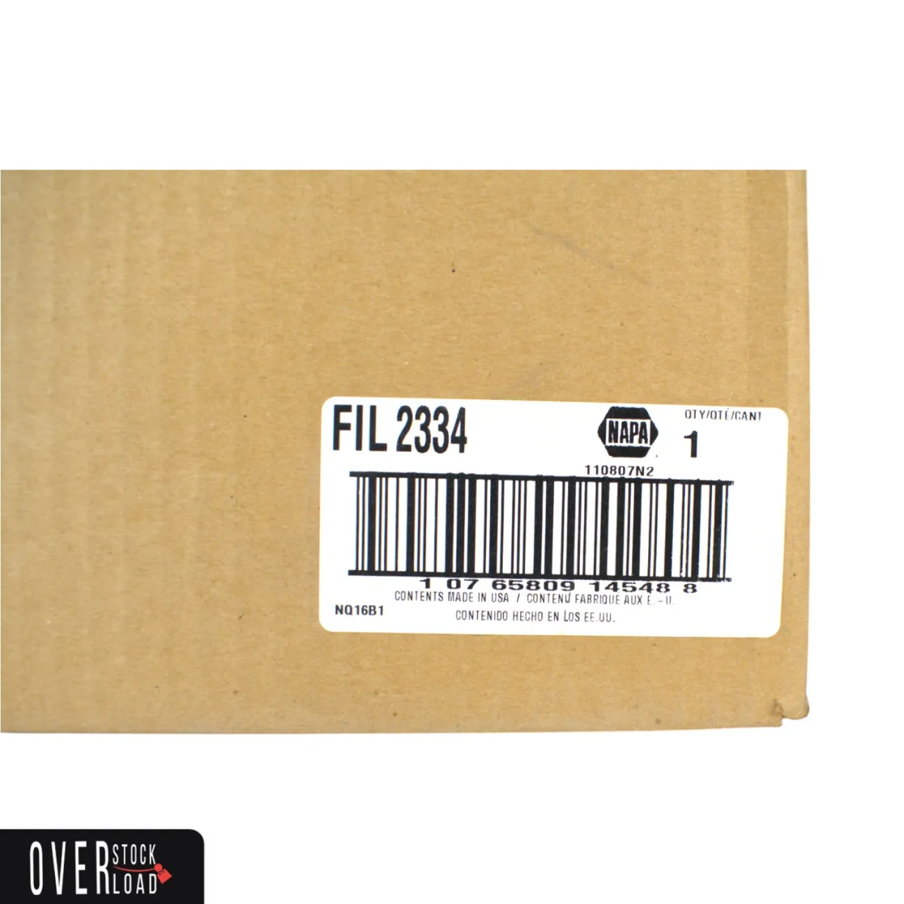 Napa Gold Air Filter #2334 - Free Shipping