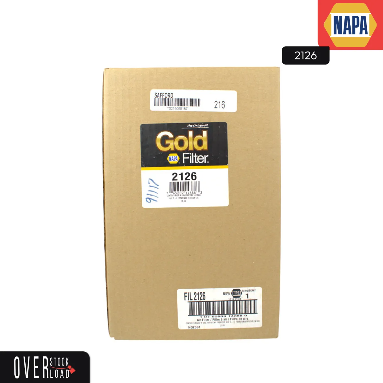NEW OEM NAPA GOLD FILTER 2126 - Free Shipping