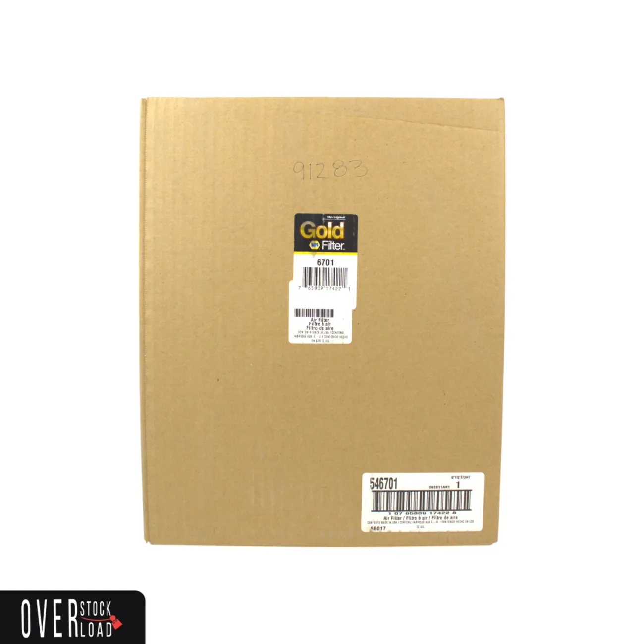 Napa 6701 Air Filter (Wix 546701) - Free Shipping