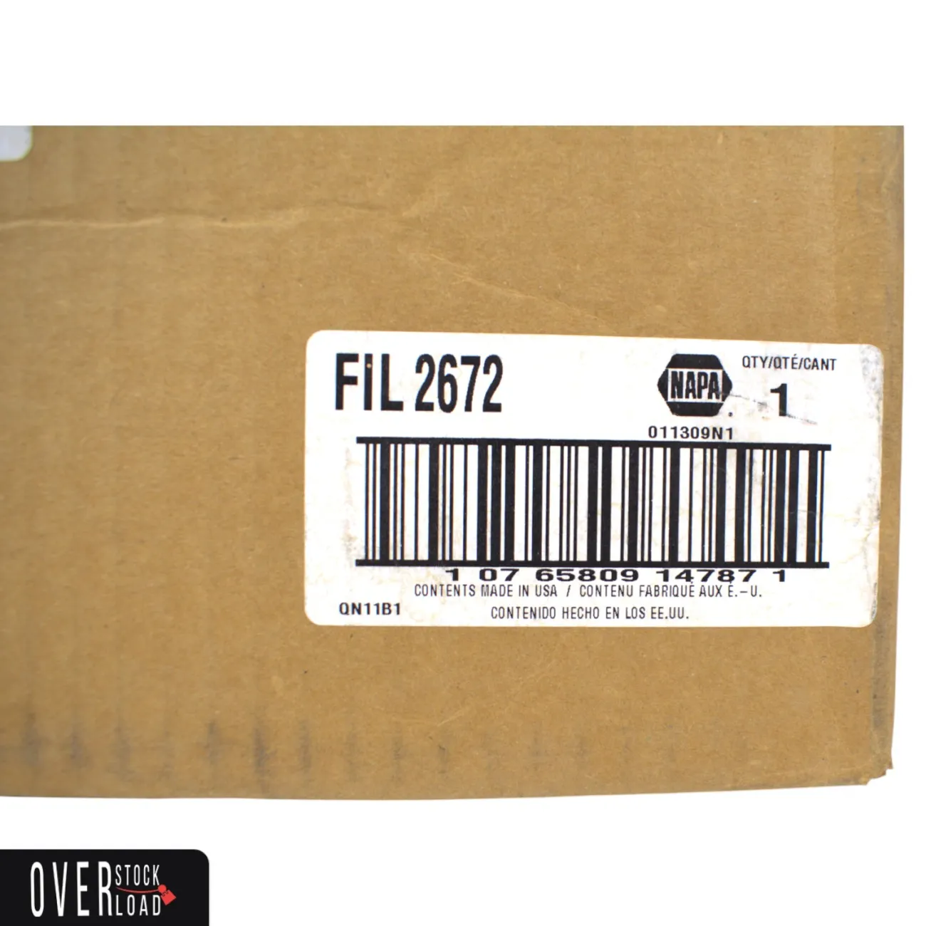 Napa Gold 2672 Air Filter - Free Shipping