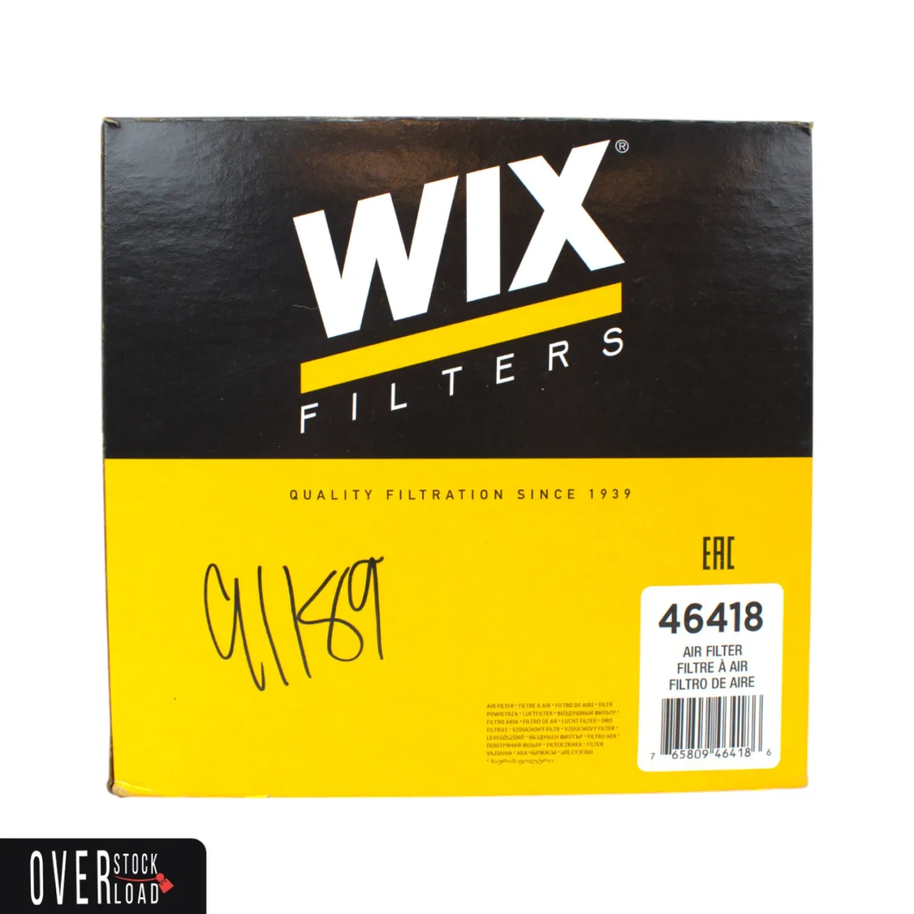 46418 WIX Air Filter for E350 Van E450 E150 E250 F150 Truck F450 F550 F250 F350 - Free Shipping