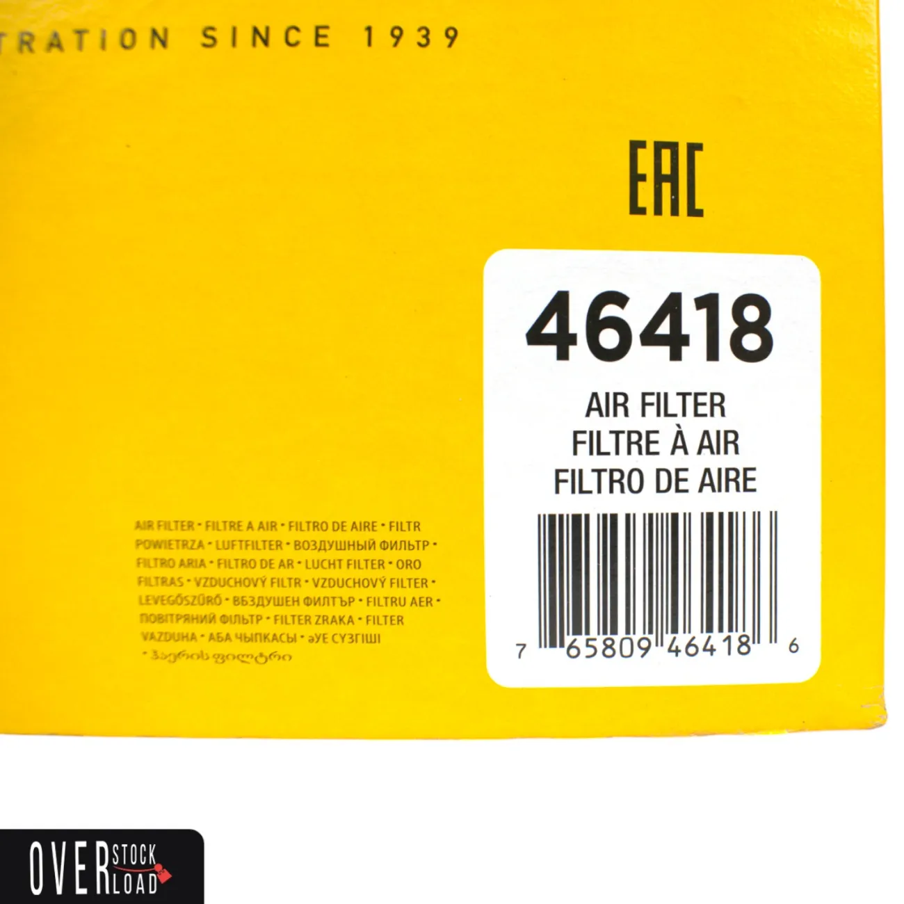 46418 WIX Air Filter for E350 Van E450 E150 E250 F150 Truck F450 F550 F250 F350 - Free Shipping