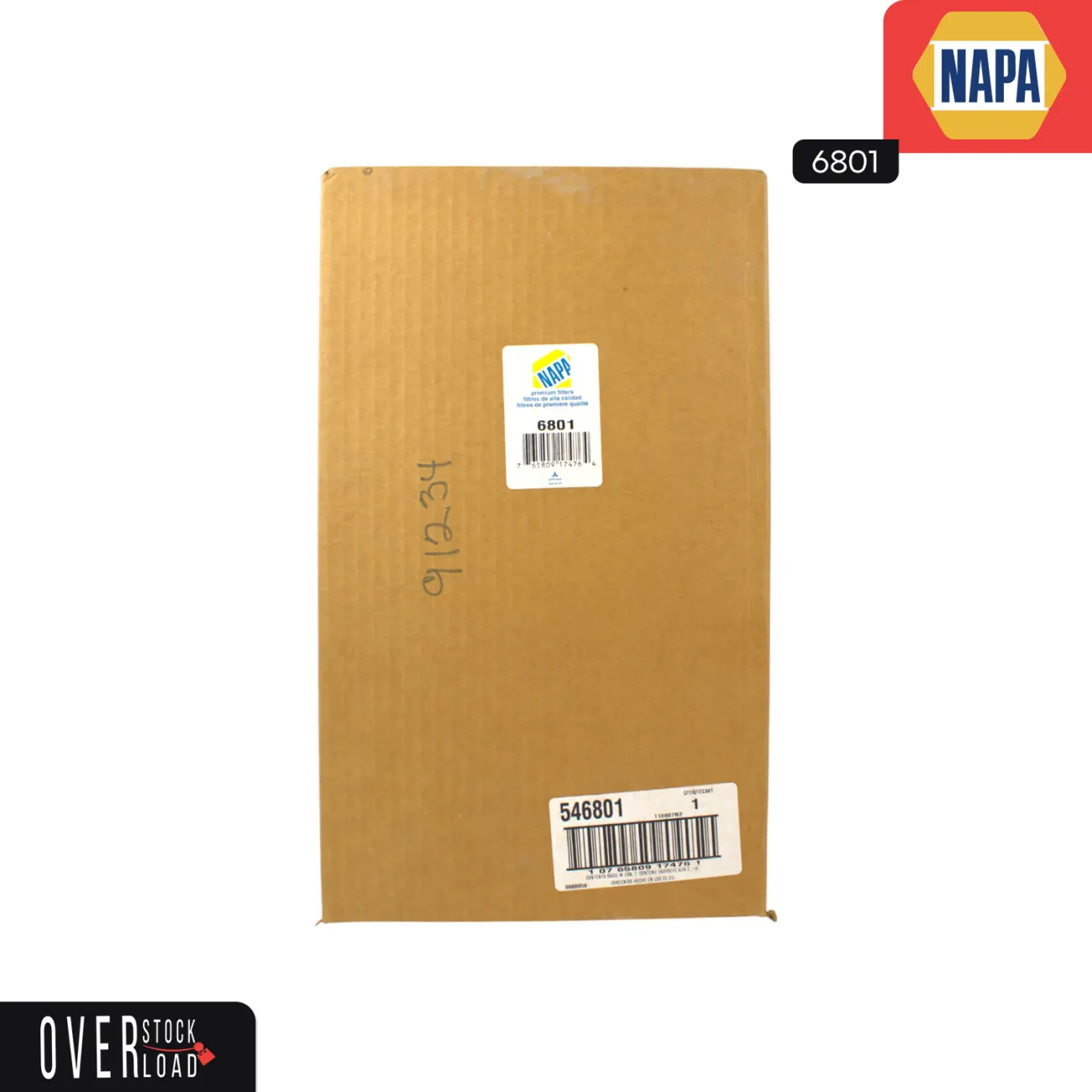 NAPA Gold Air Filter 6801 - Free Shipping