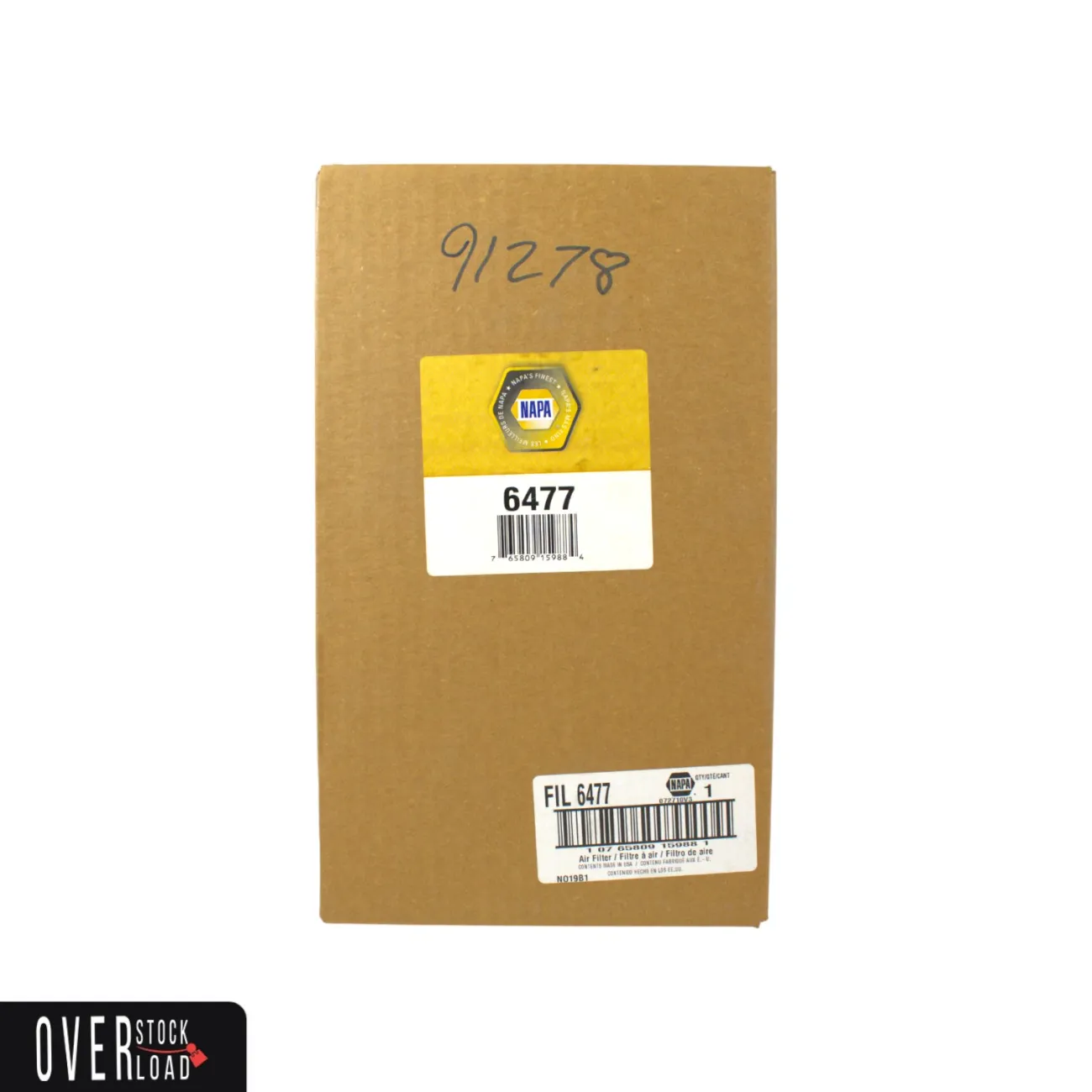 6477 Napa Gold Air Filter (46477 WIX) carquest 88477 - Free Shipping