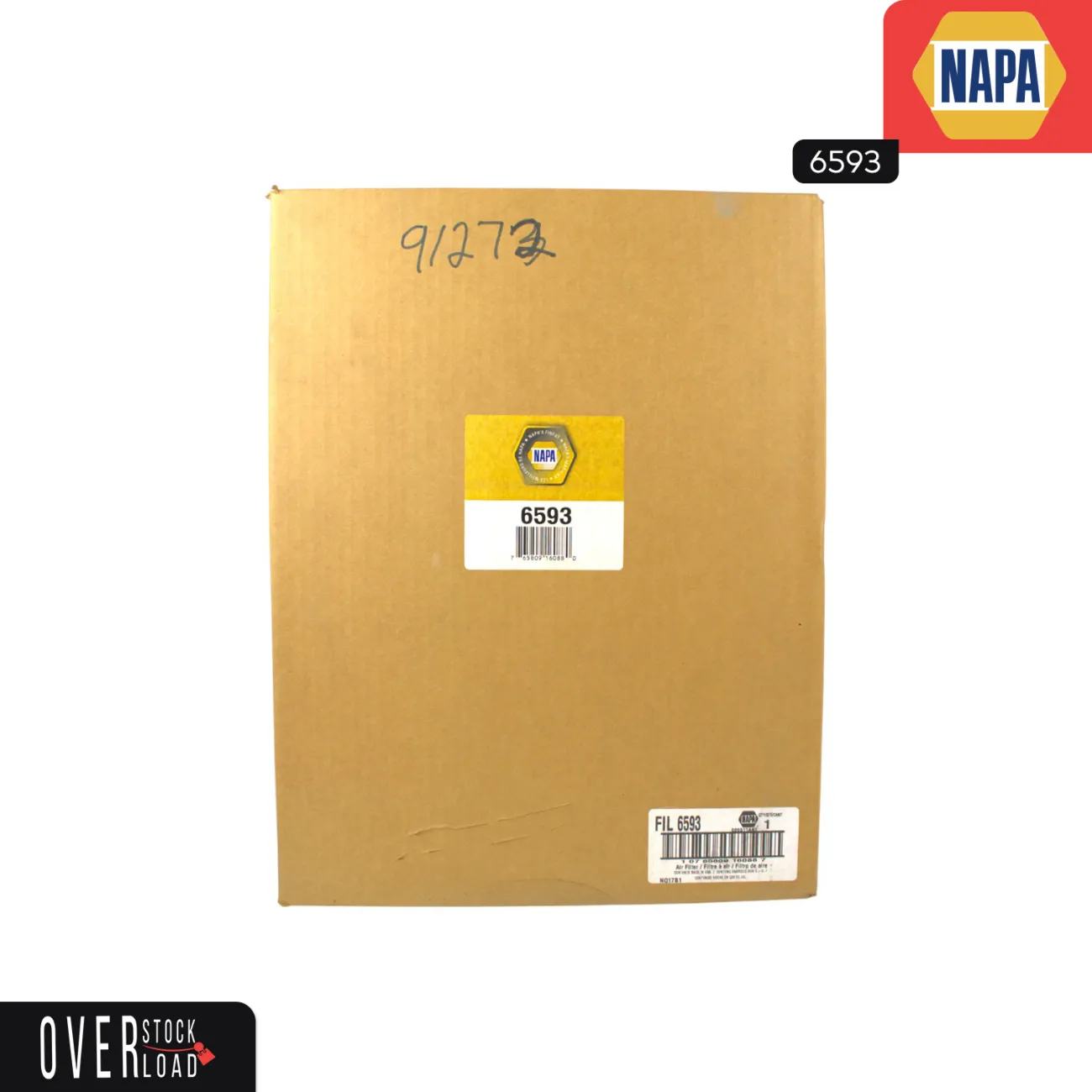 Napa Gold 6593 Air Filter New - Free Shipping