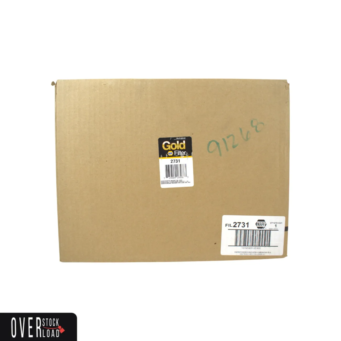 Napa 2731 Gold Air Filter - Free Shipping