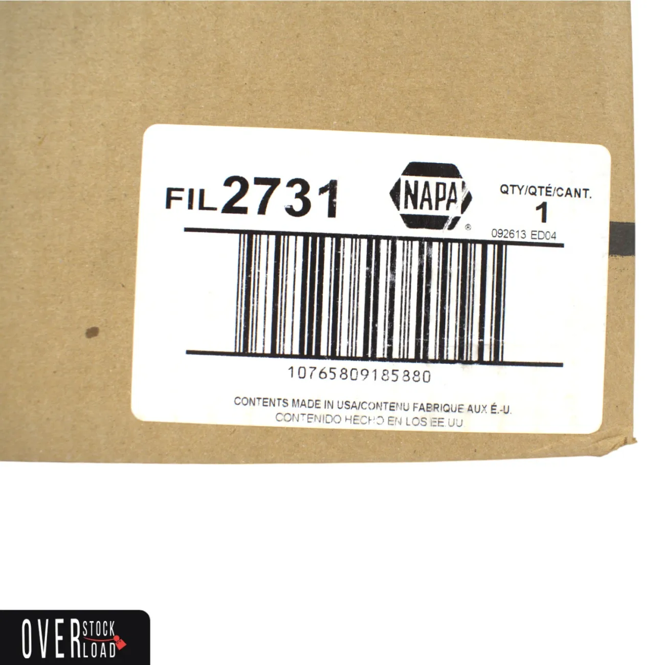 Napa 2731 Gold Air Filter - Free Shipping