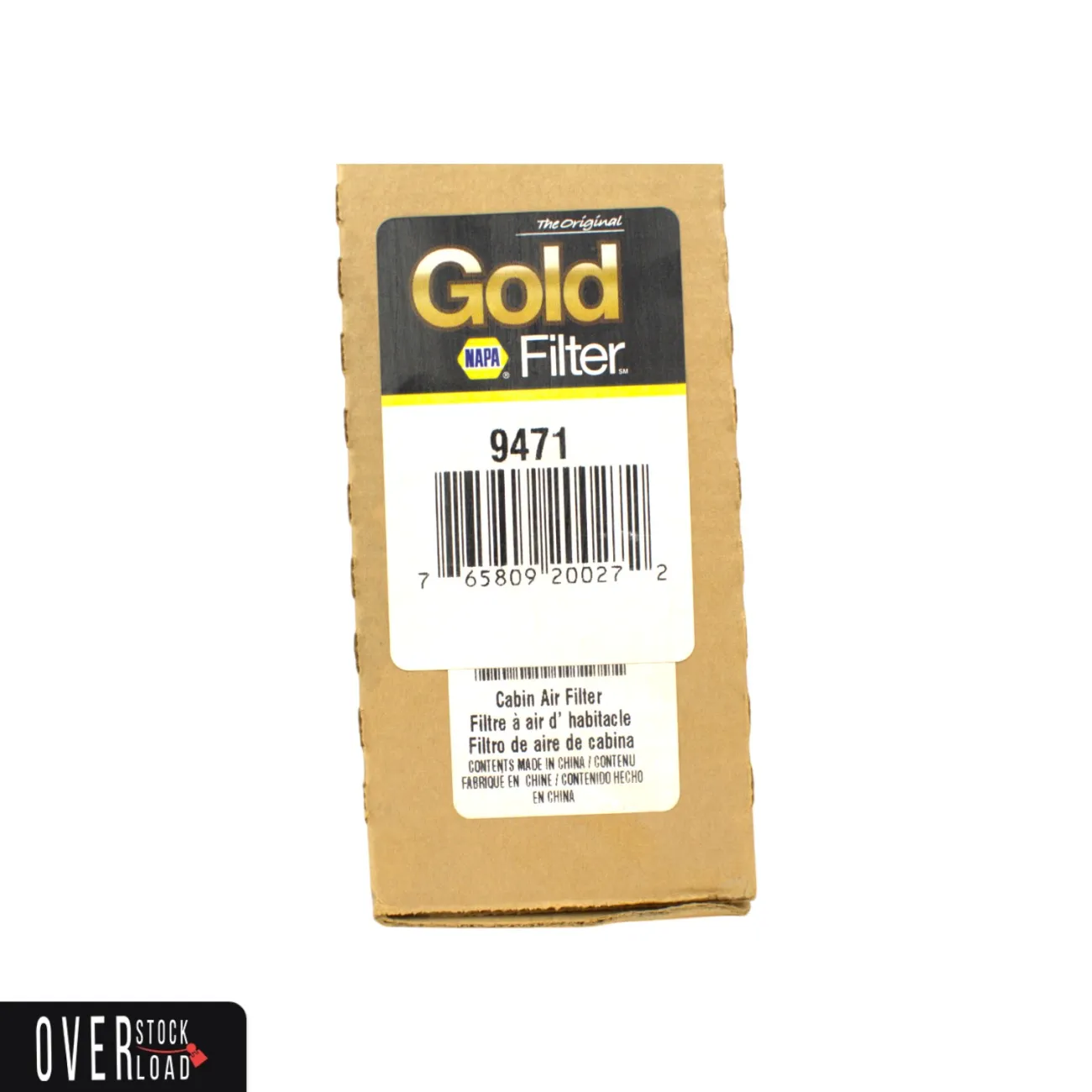 Napa Gold 9471 Cabin Air Filter (Wix 49471) - Free Shipping