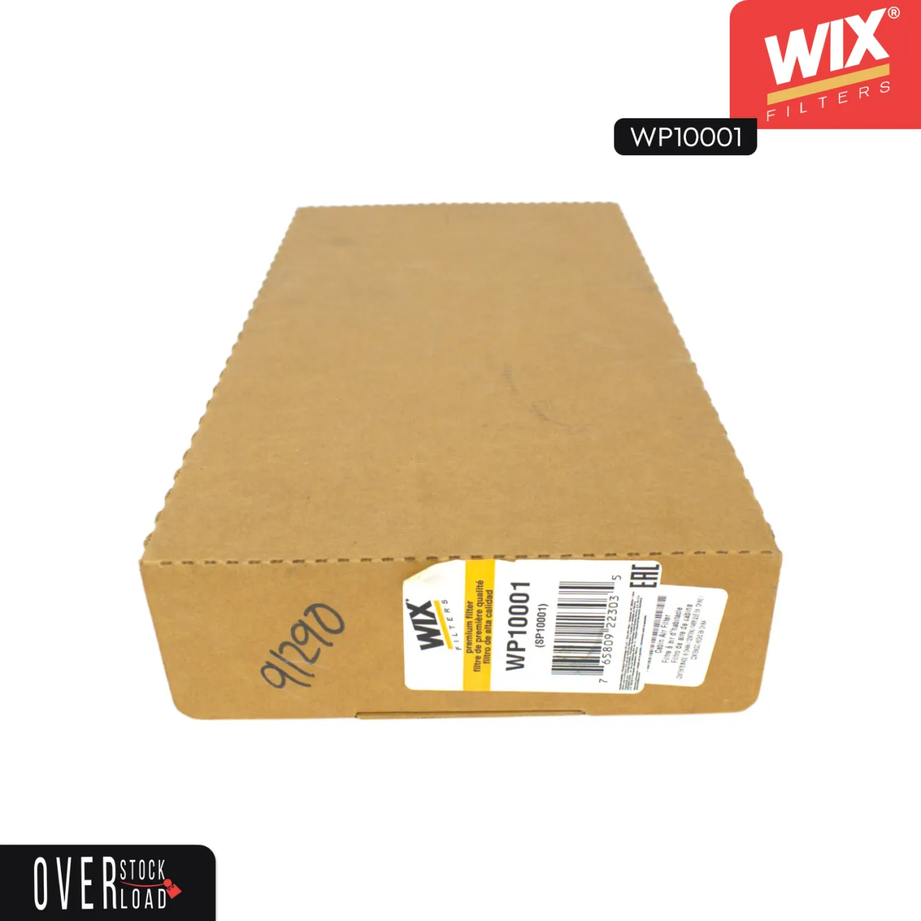 WIX WP10001 Cabin Air Filter - (NapaGold 550002) - Free Shipping