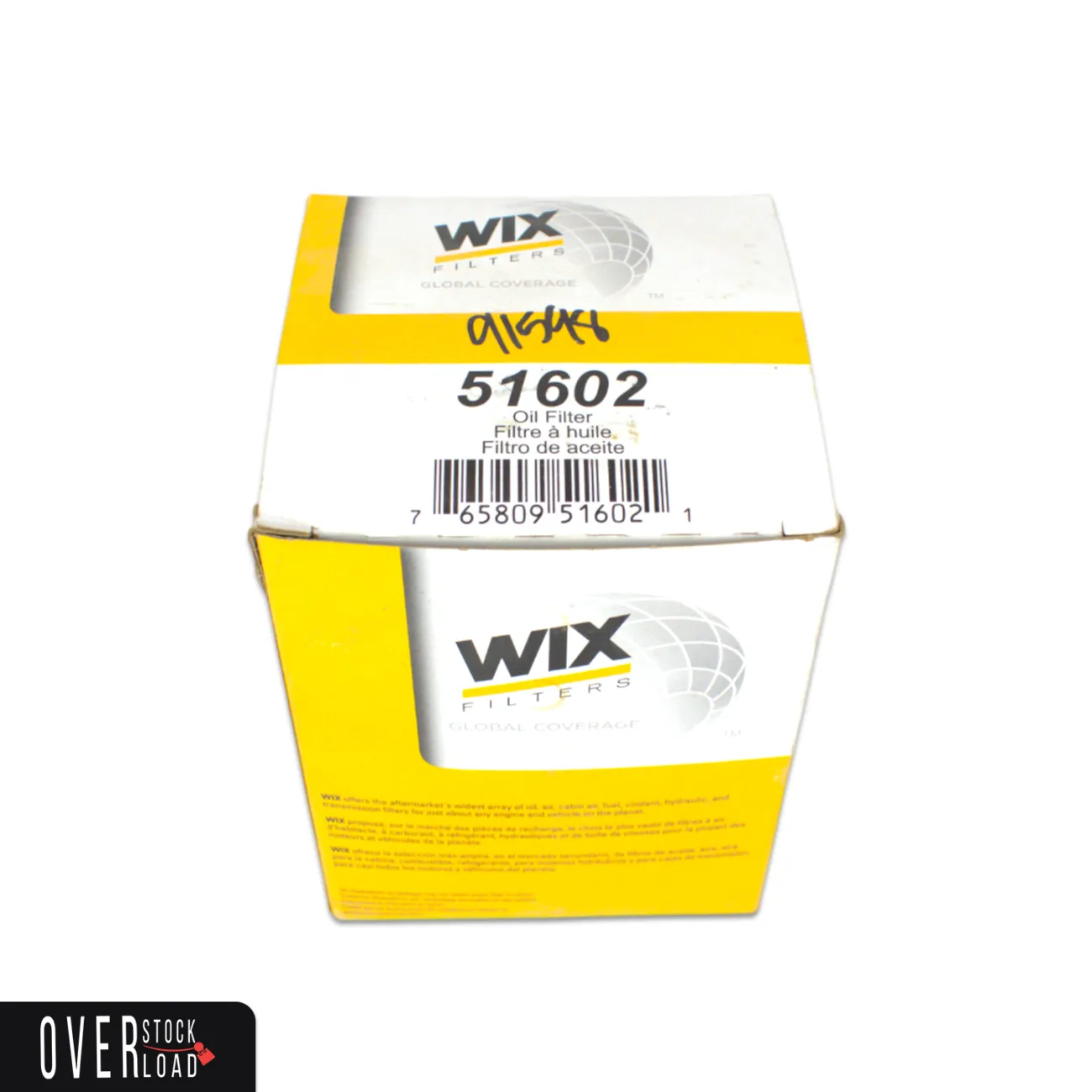 Engine Oil Filter-DIESEL, Turbo Wix 51602 - Free Shipping