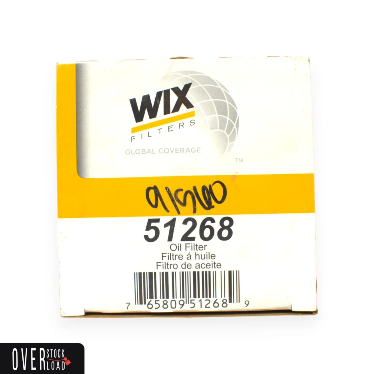 WIX Filter Global Coverage 51268 Oil Filter For School Bus Or Trucks