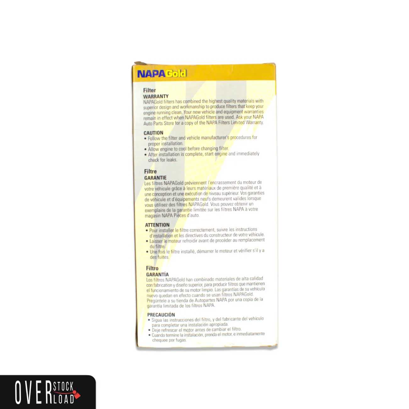 NAPA Gold Filter 1133 replaces Wix 5113 Oil Filter - Free Shipping