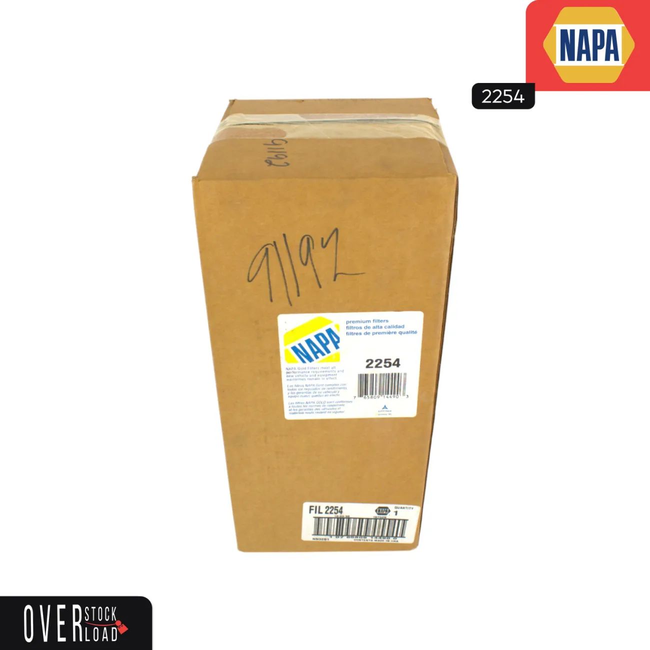 NAPA 2254 air filter (same as wix 42254) - Free Shipping