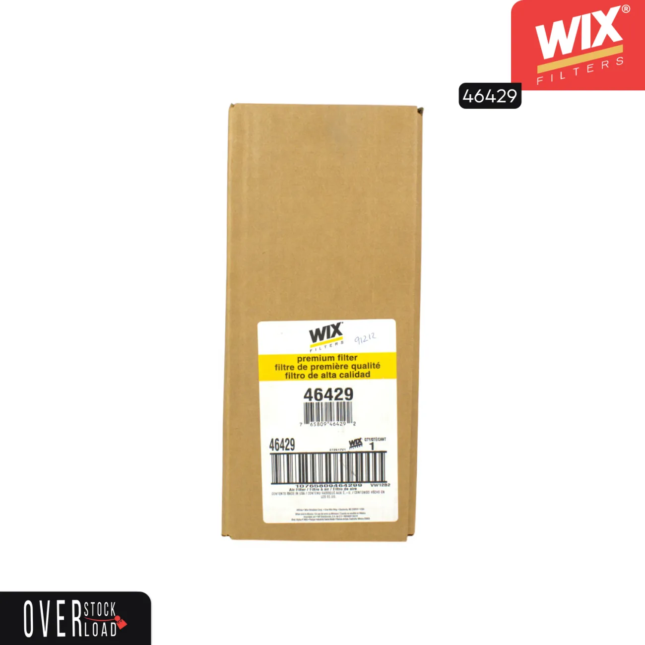 Wix 46429 Air Filter Replaces FORD-9576P527680, F3HZ9602A, F3HZ9R500 - Free Shipping
