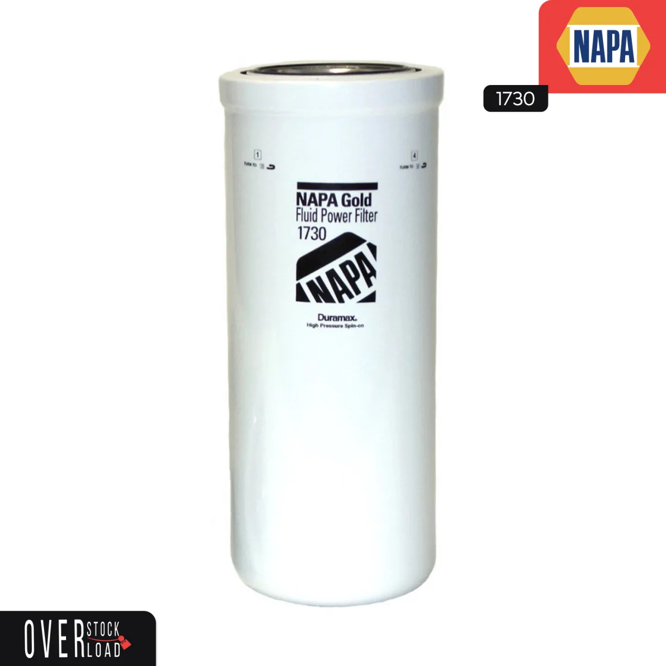 Napa Gold Premium Filters - Fluid Power Filter 1730 Duramax WIX - Free Shipping