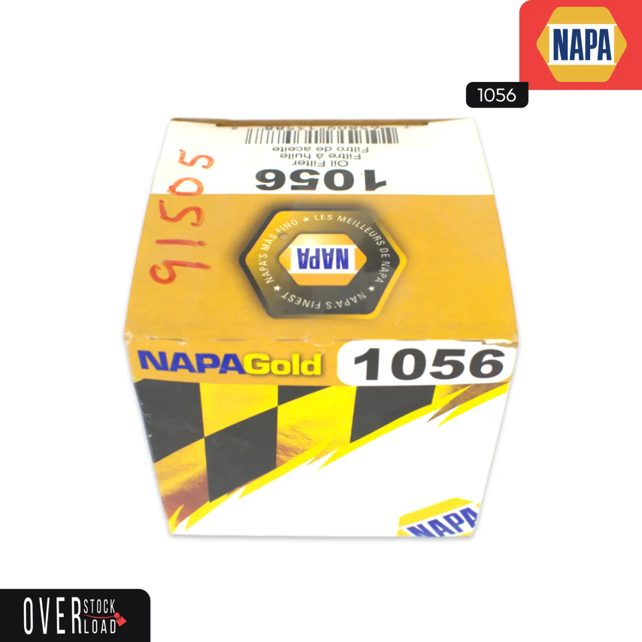 1 Genuine Napa Gold 1056 Oil Filter New - Free Shipping