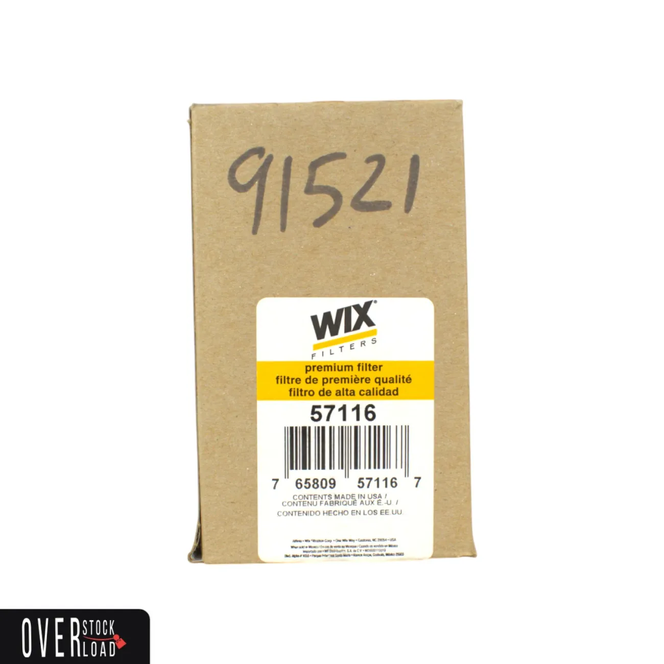 Wix 57116 Hydraulic Filter Replaces CAT 1194740 CASE IH 85817004 FRAM P8317 - Free Shipping