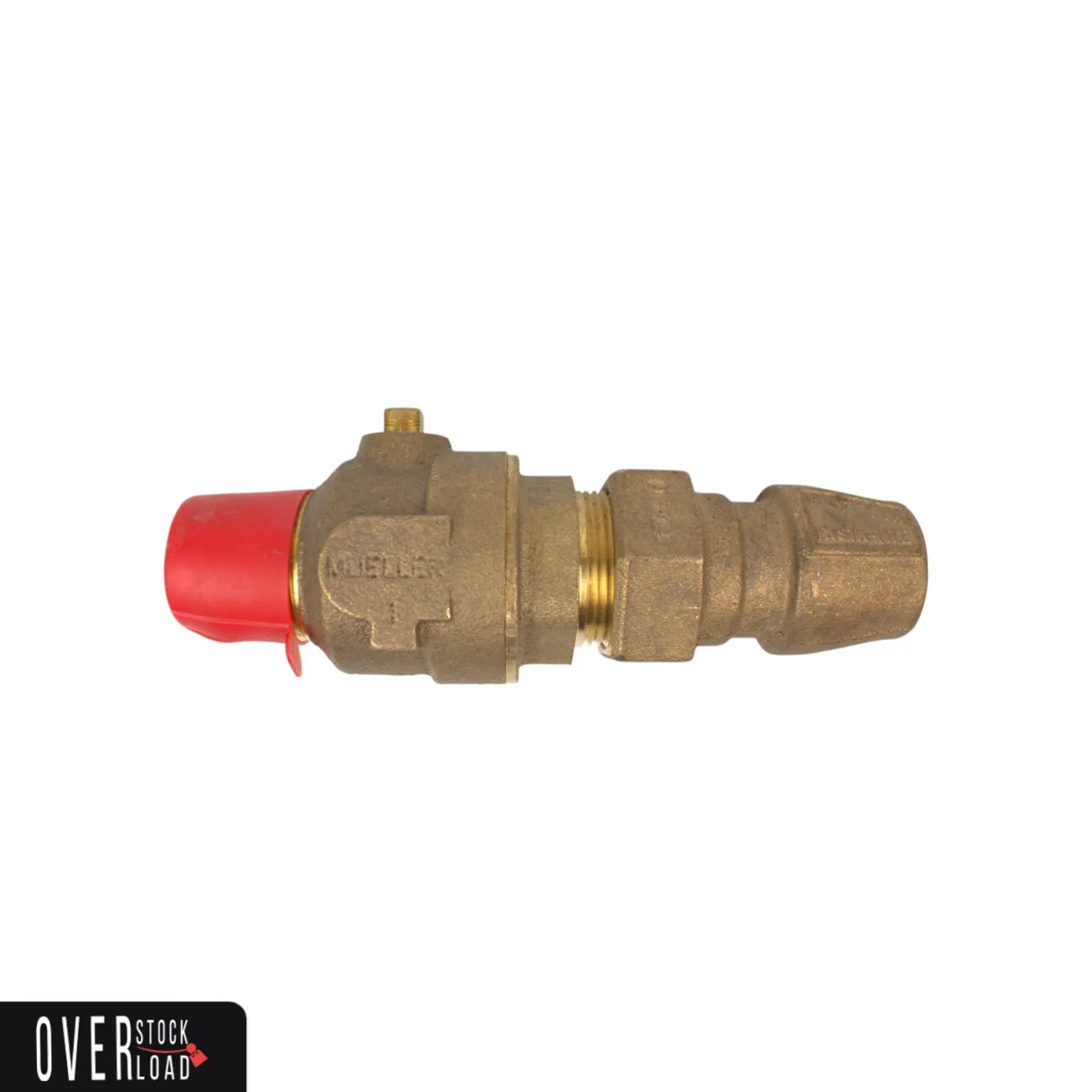 Mueller 1&quot; Ball Corp Valves &amp; CPLG CC Thread x CS, With CTS Insta-tites B-25006 - Free Shipping
