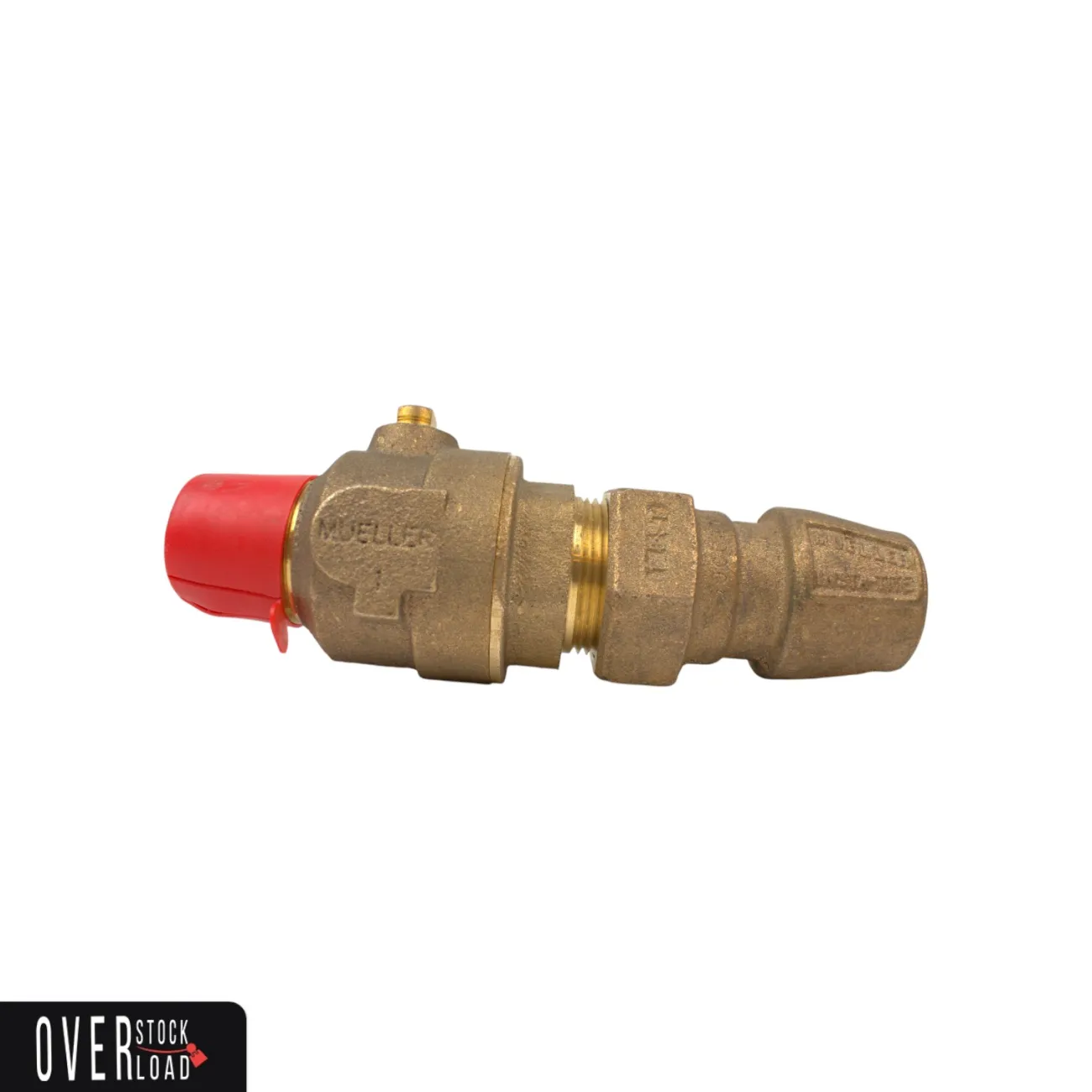 Mueller 1&quot; Ball Corp Valves &amp; CPLG CC Thread x CS, With CTS Insta-tites B-25006 - Free Shipping