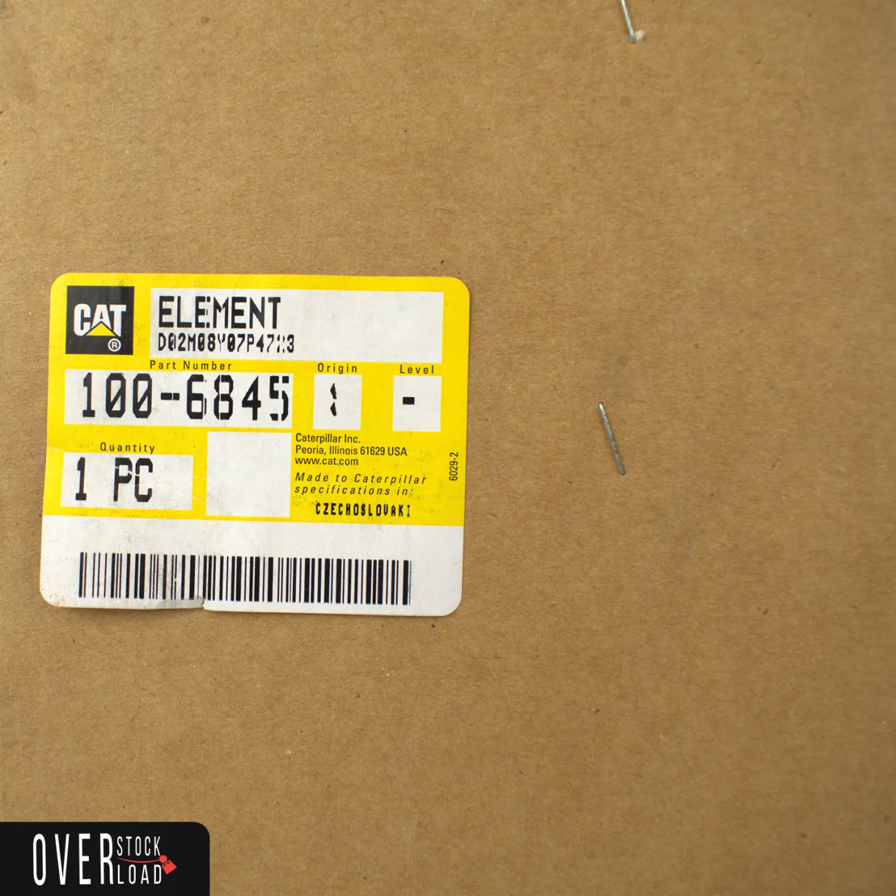 Caterpillar 1006845 100-6845 Engine Air Filter Advanced High Efficiency - Free Shipping