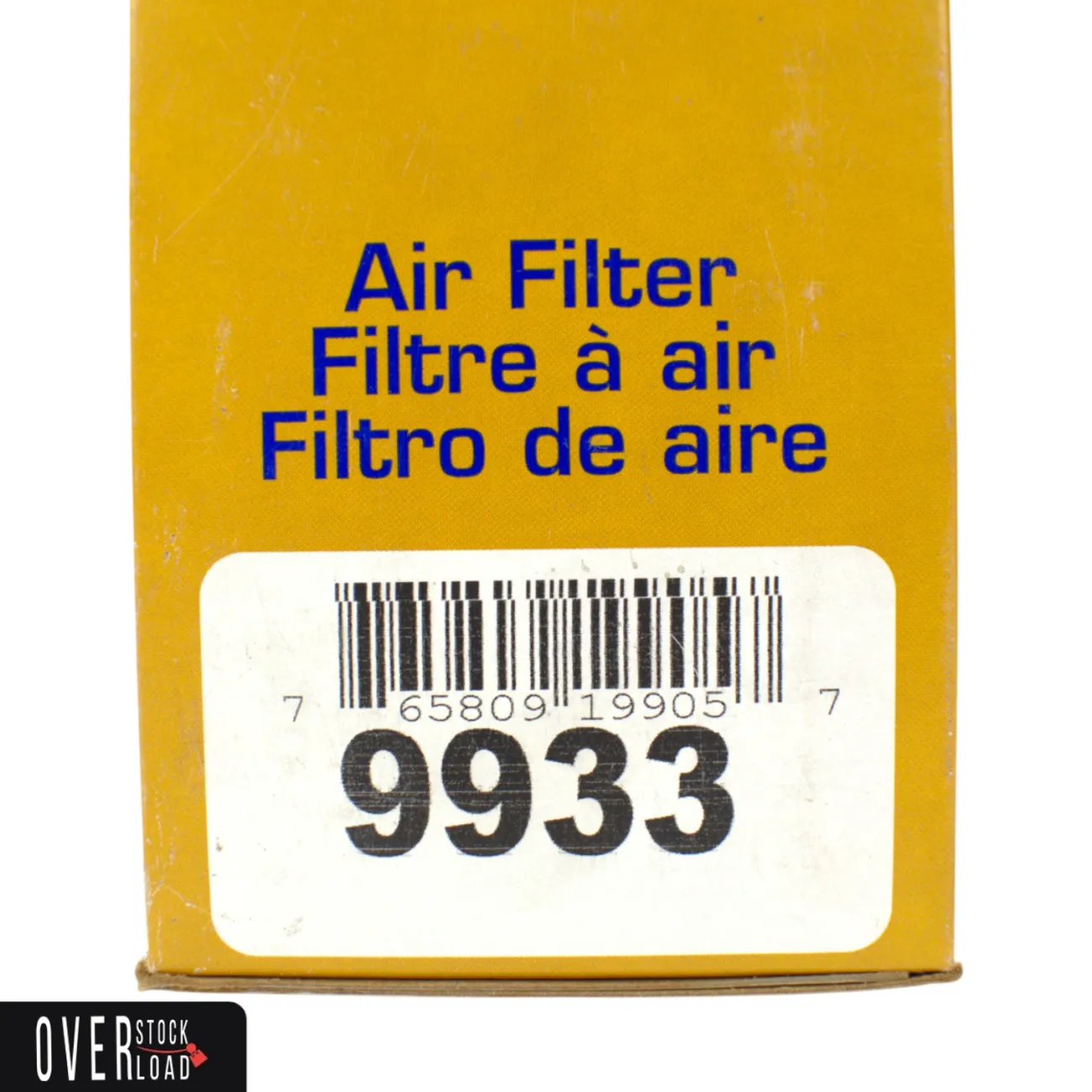 Napa Gold 9933 Air Filter 9933 - Free Shipping