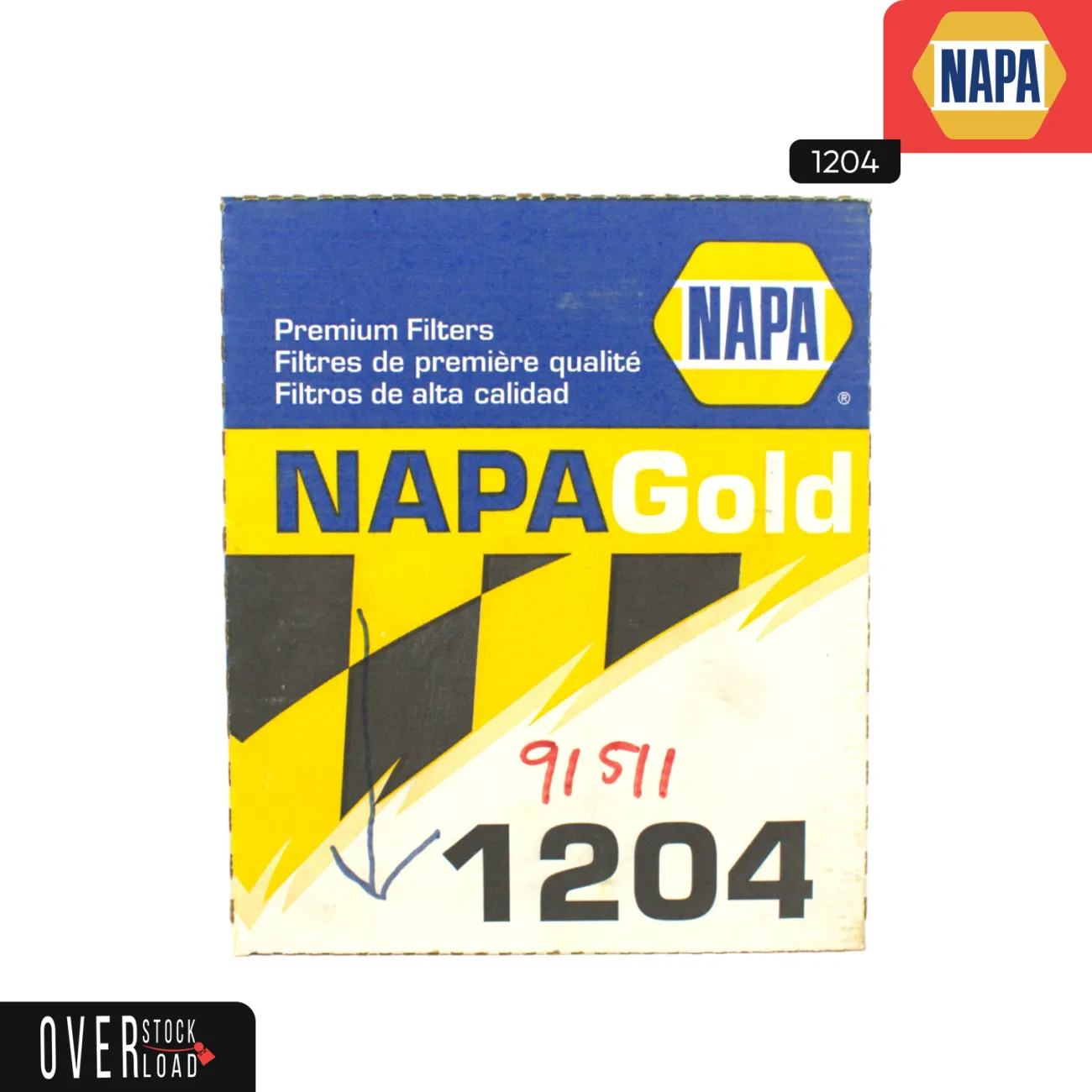 Napa Gold Filter 1204 - Free Shipping