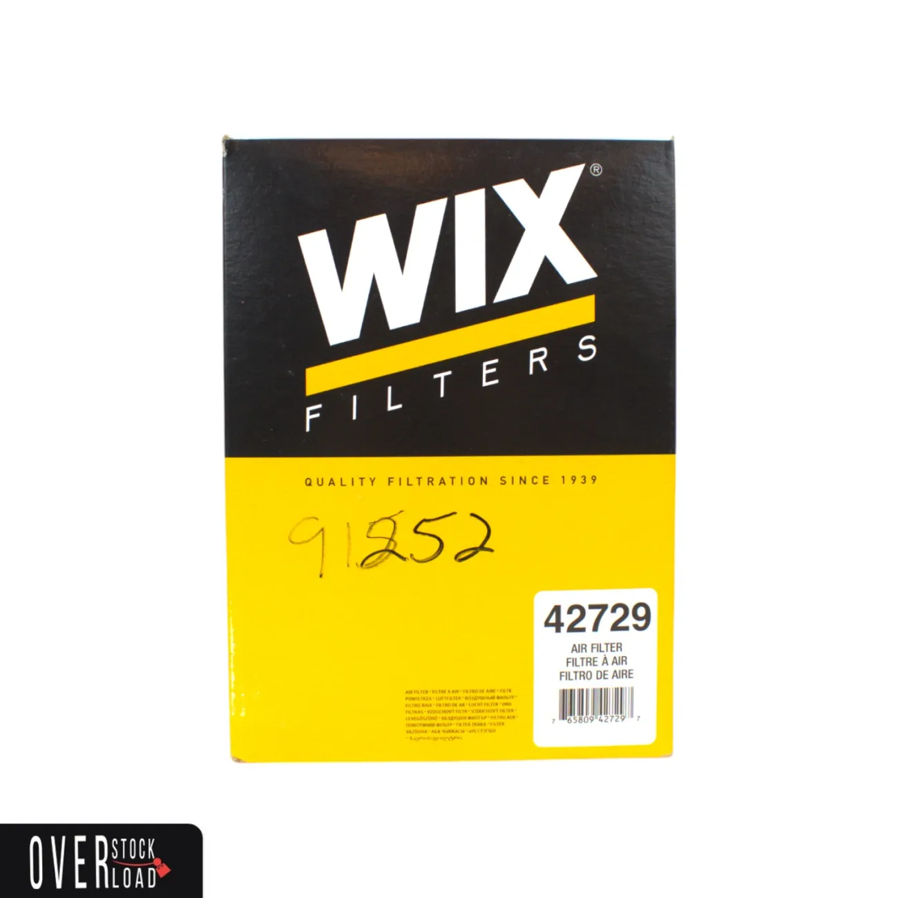 Genuine WIX Filters Air Filter 42729 - Free Shipping