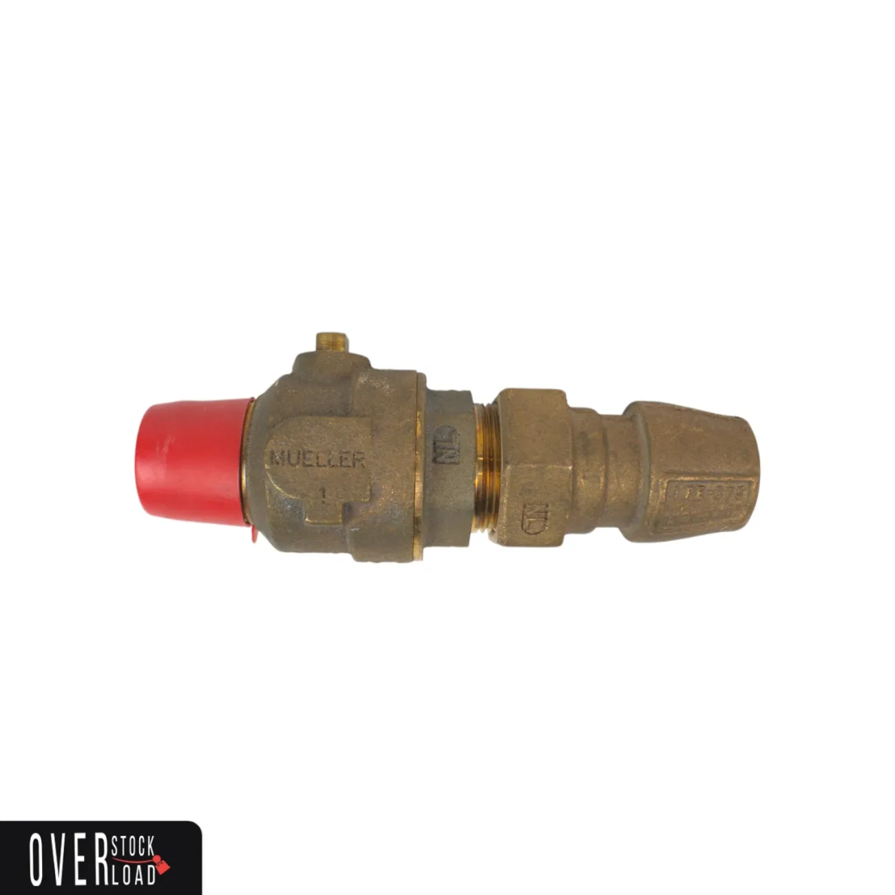 Lot of 10 Mueller 1&quot; Ball Corp Valves &amp; Couplings CC x CS CTS Insta-Tite B25006 - Free Shipping
