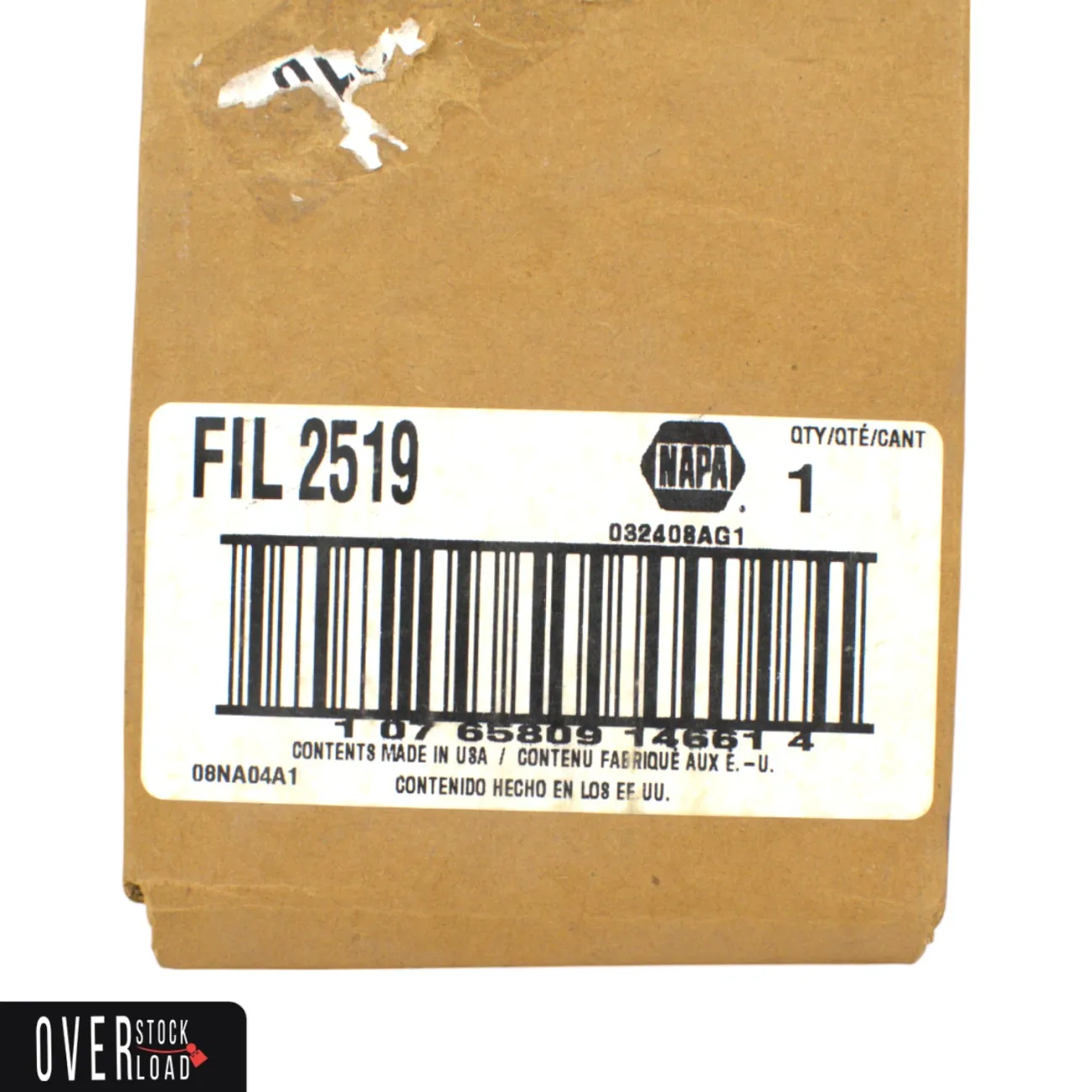 Napa Gold Air Filter 2519 Original New Old Stock - Free Shipping