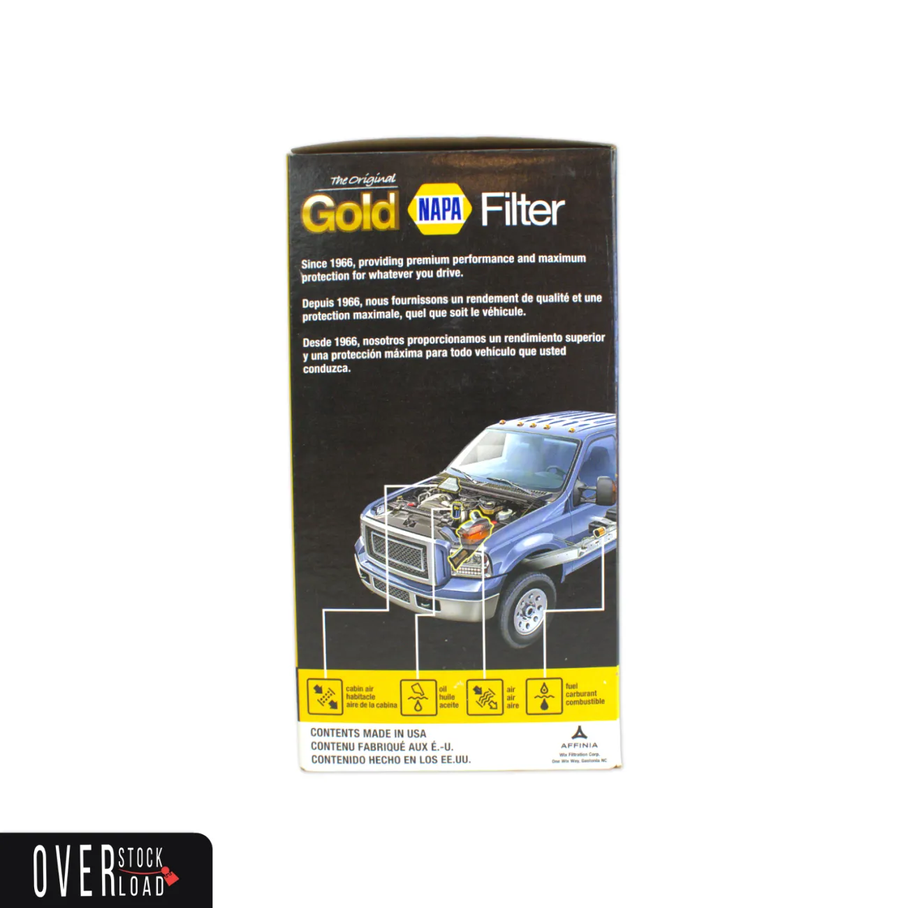 NAPA Gold 3533 Fuel Filter Sealed - Free Shipping