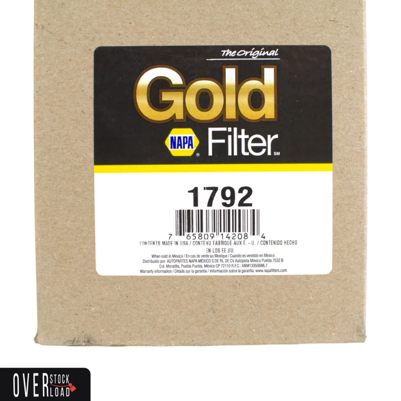 New NOS NAPA Gold Oil Filter 1792 - Free Shipping