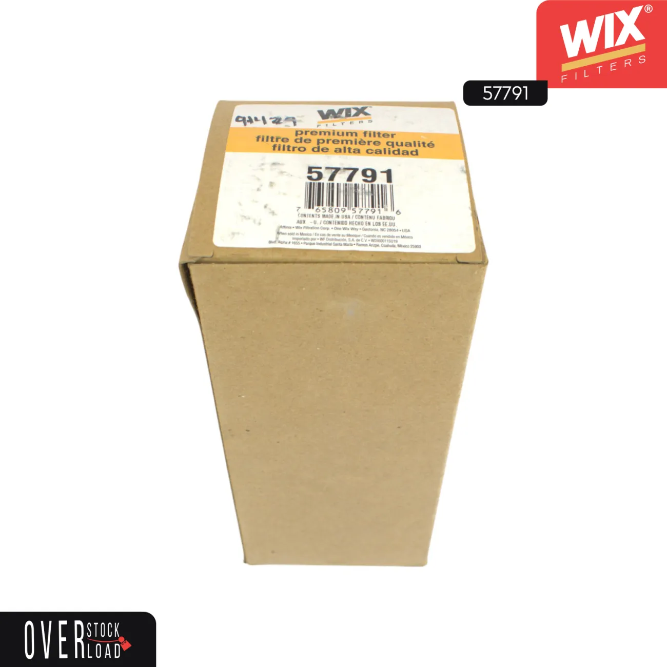 Engine Oil Filter-DIESEL Wix 57791 - Free Shipping