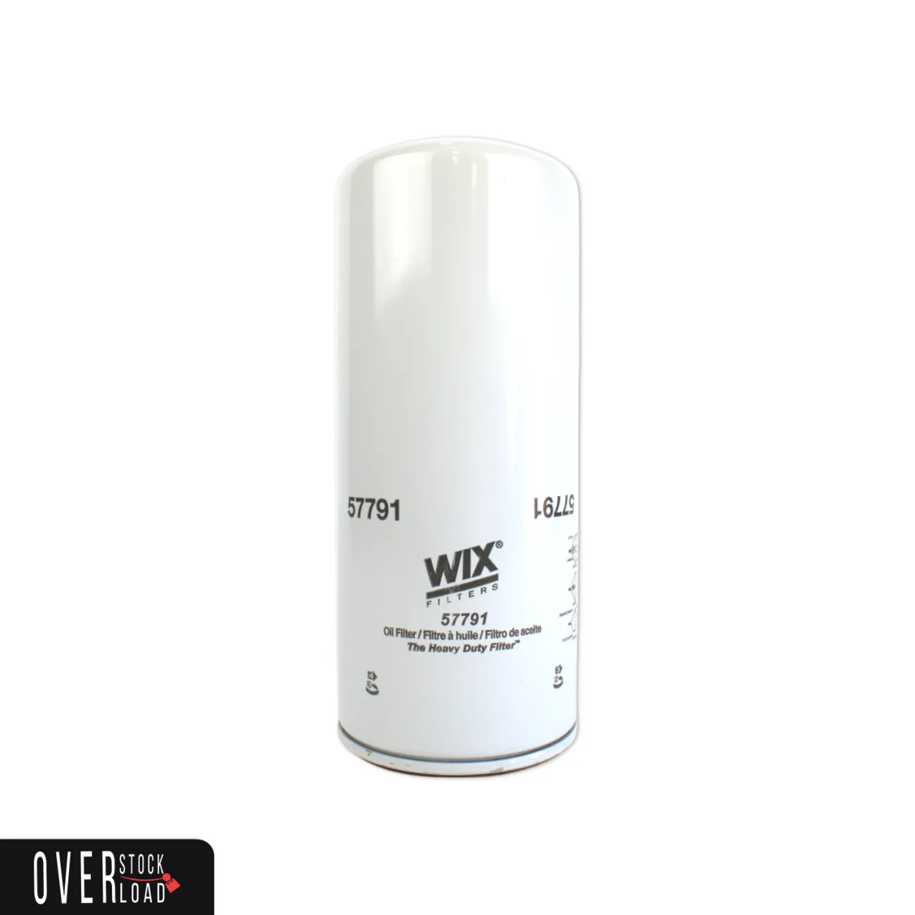 Engine Oil Filter-DIESEL Wix 57791 - Free Shipping
