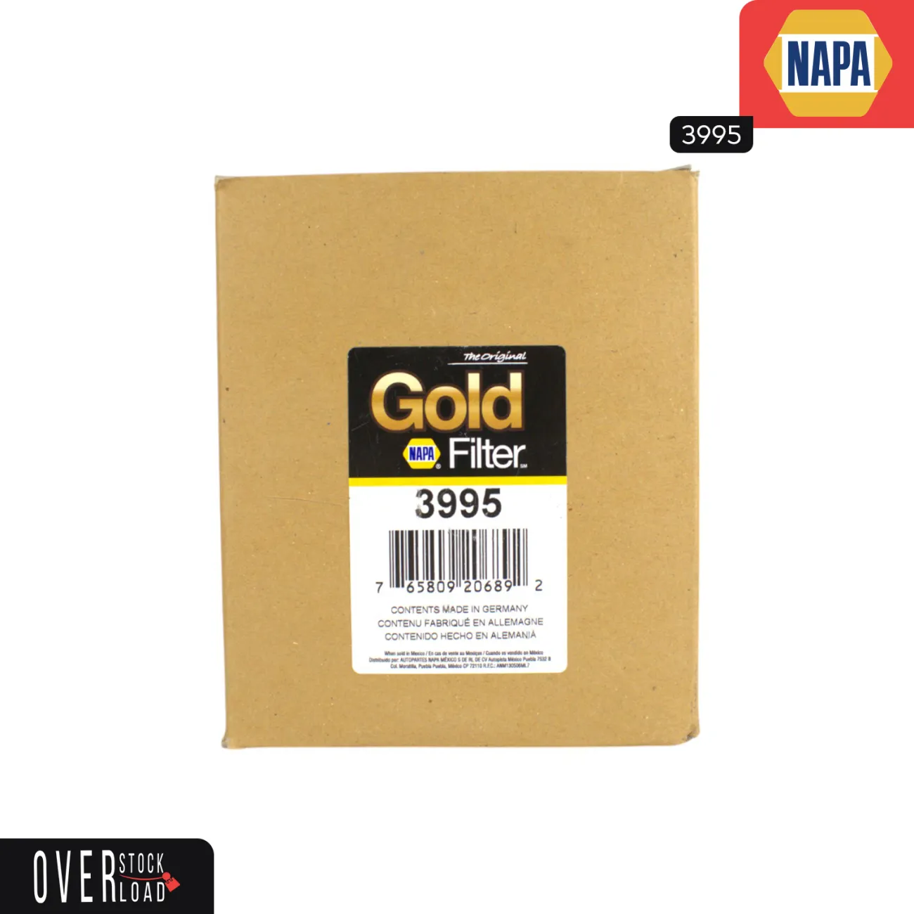 NAPA 3995 Fuel Filter (WIX 33995) Fuel/Water Separator Filter - Free Shipping