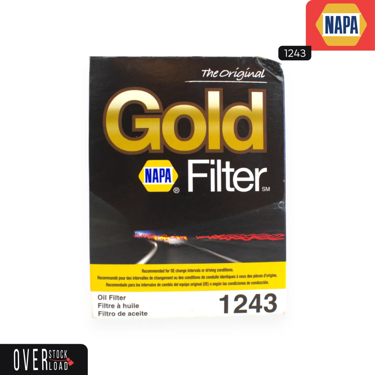 Napa Gold 1243 Oil Filter - Free Shipping