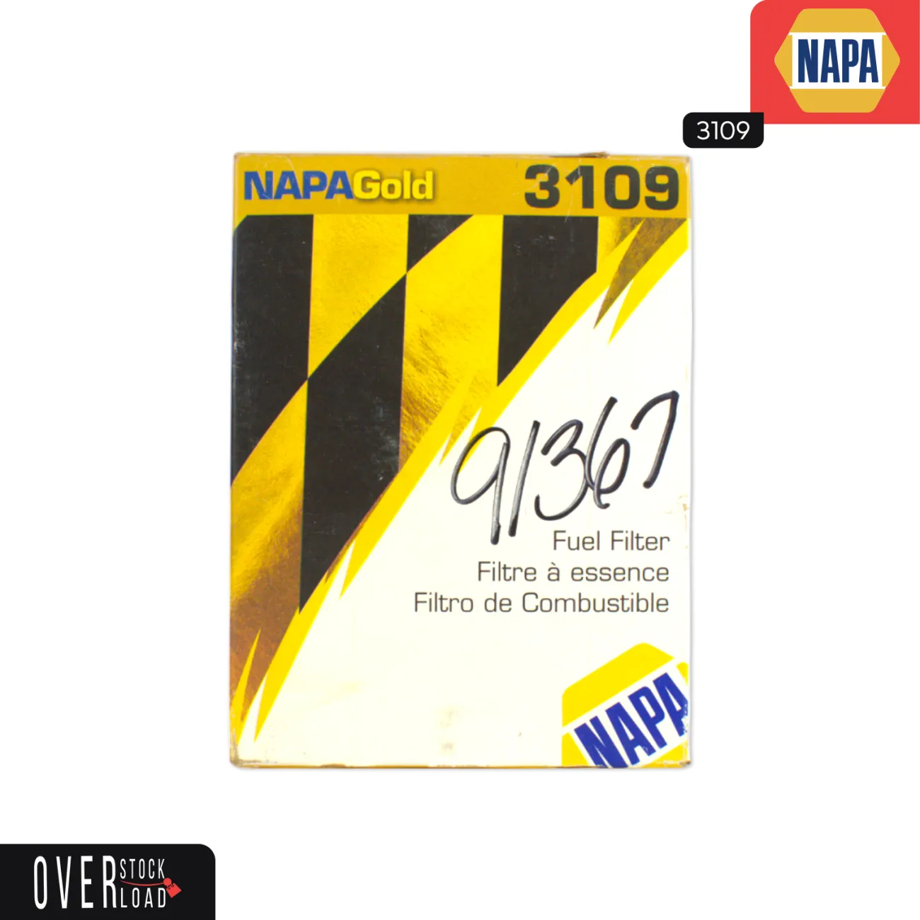NOS NAPA GOLD 3109 FUEL FILTER Opens in a new window or tab - Free Shipping