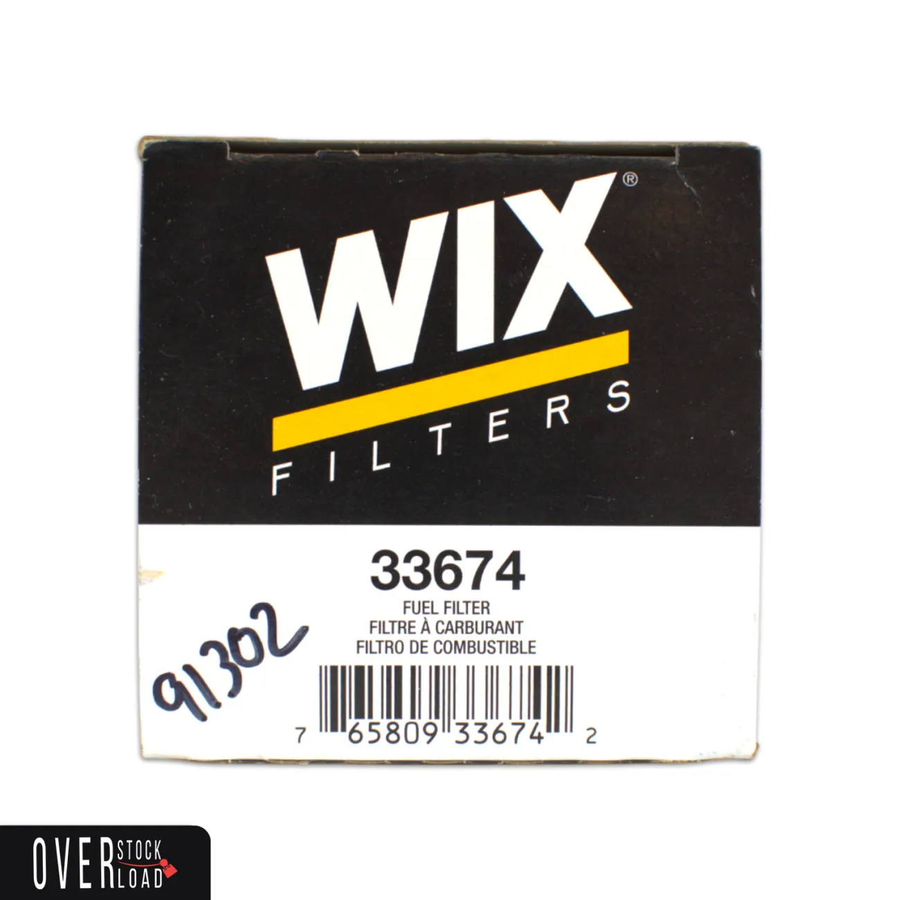 WIX 33674 Spin-On Fuel Filter, Pack of 1 - Free Shipping