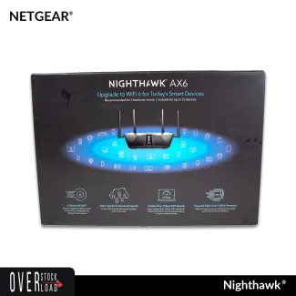 NETGEAR Nighthawk AX6 AX4300 Dual-Band Wi-Fi 6 Router
