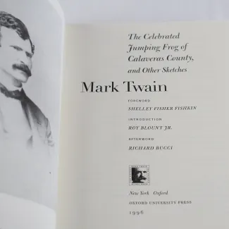 Oxford Mark Twain Edited by Shelley Fisher Fishkin / Limited Signed 1st ed 1996