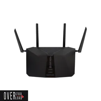 NETGEAR Nighthawk AX6 AX4300 6-Stream Wi-Fi Router RAX45-100NAS 4K 1.5GHz