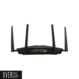 NETGEAR Nighthawk AX6 AX4300 6-Stream Wi-Fi Router RAX45-100NAS 4K 1.5GHz