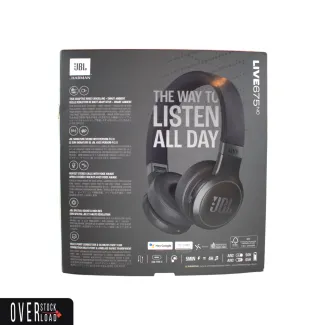 JBL Live 675NC Noise-Cancelling On-Ear Wireless Headphones Excellent - Free Shipping