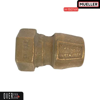 1" Mueller Staight coupling INSTA-TITE 1" CST 1" PE-CTS - Free Shipping
