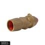 Mueller 1&amp;quot; Ball Corp Valves &amp;amp; CPLG CC Thread x CS, With CTS Insta-tites B-25006 - Free Shipping