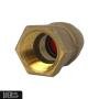 Mueller 1&amp;quot; INSTA-TITE Straight coupling 1 NPT X 1&amp;quot; CTS - Free Shipping